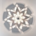 Grafikblume Wandlampe-0