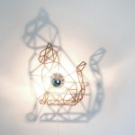 Katze Schattenwandlampe-0