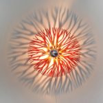 Koralle farbig Wandlampe-0