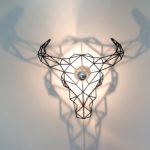 Stierwandlampe on